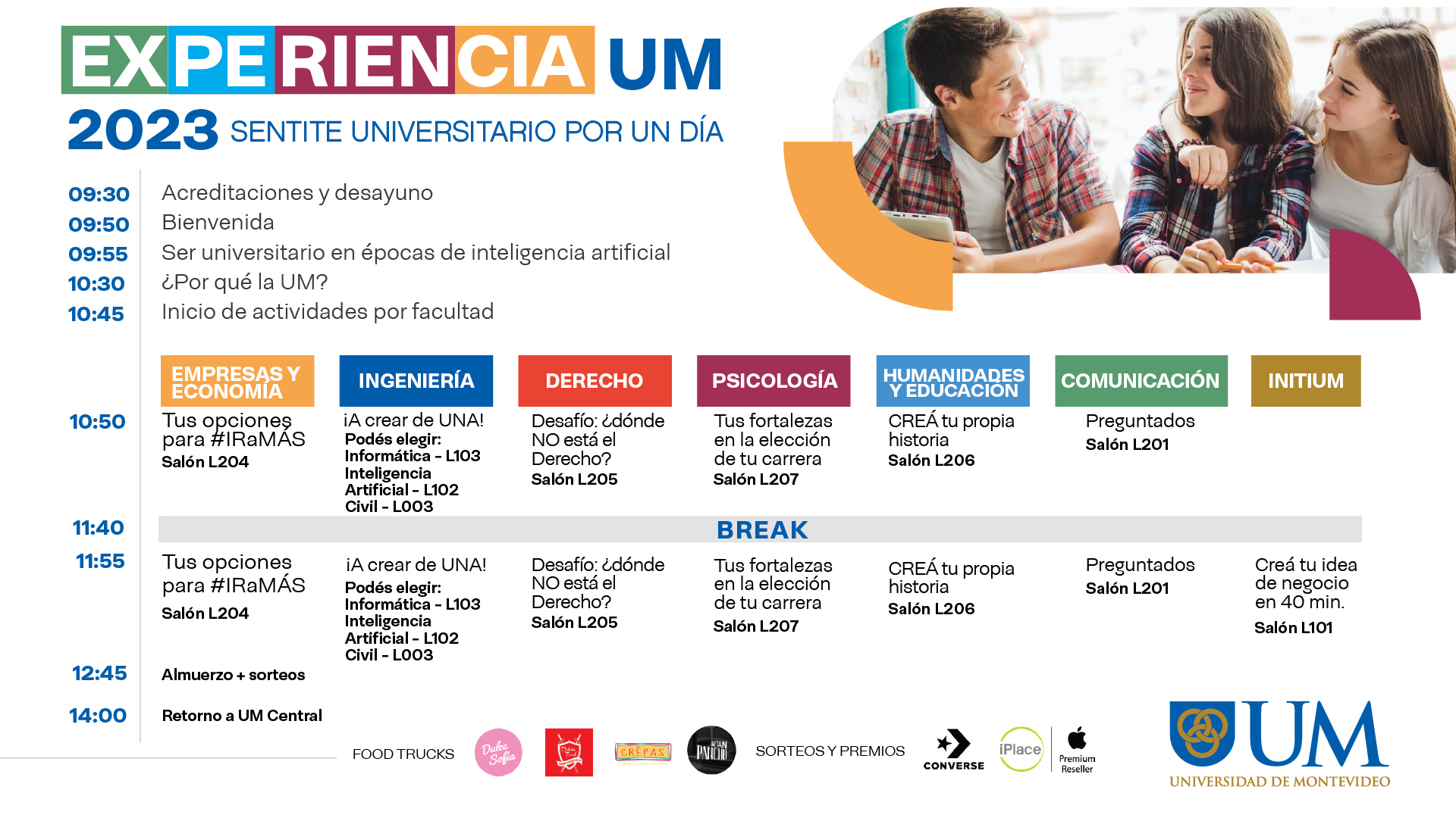 agenda experiencia um