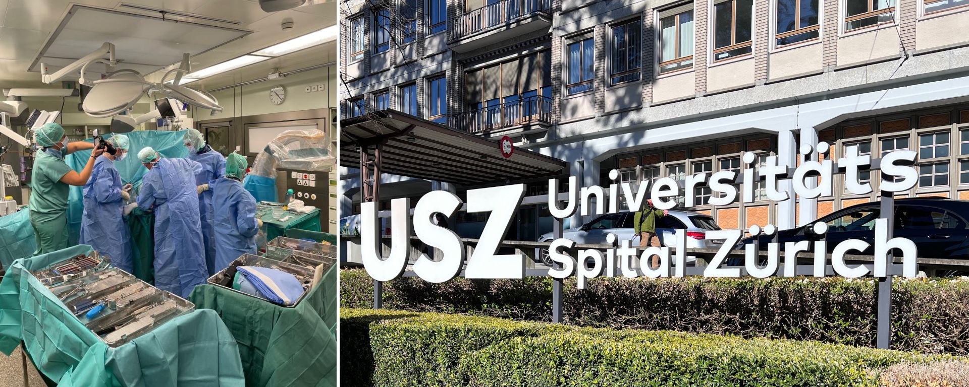 Traumatólogos UM hicieron su pasantía en el Hospital de Zúrich Traumatólogos UM hicieron su pasantía en el Hospital de Zúrich