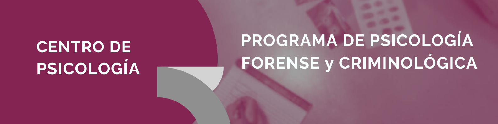 Programa de Psicología Forense y Criminológica