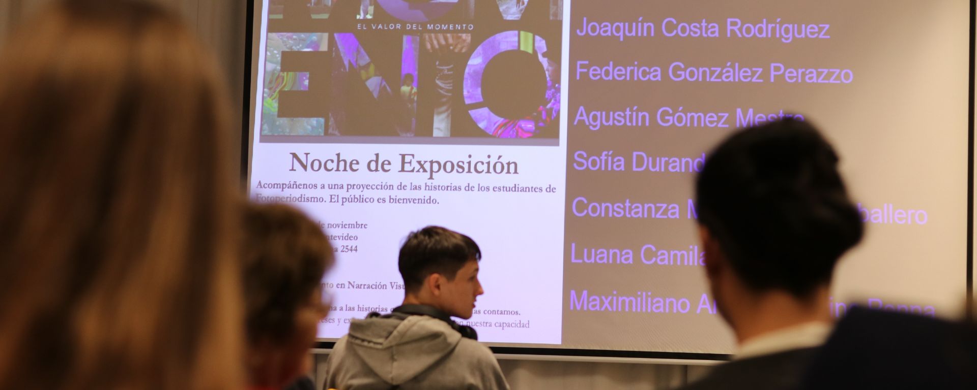 “El valor del momento”: la muestra de fotoperiodismo de alumnos de FCOM 