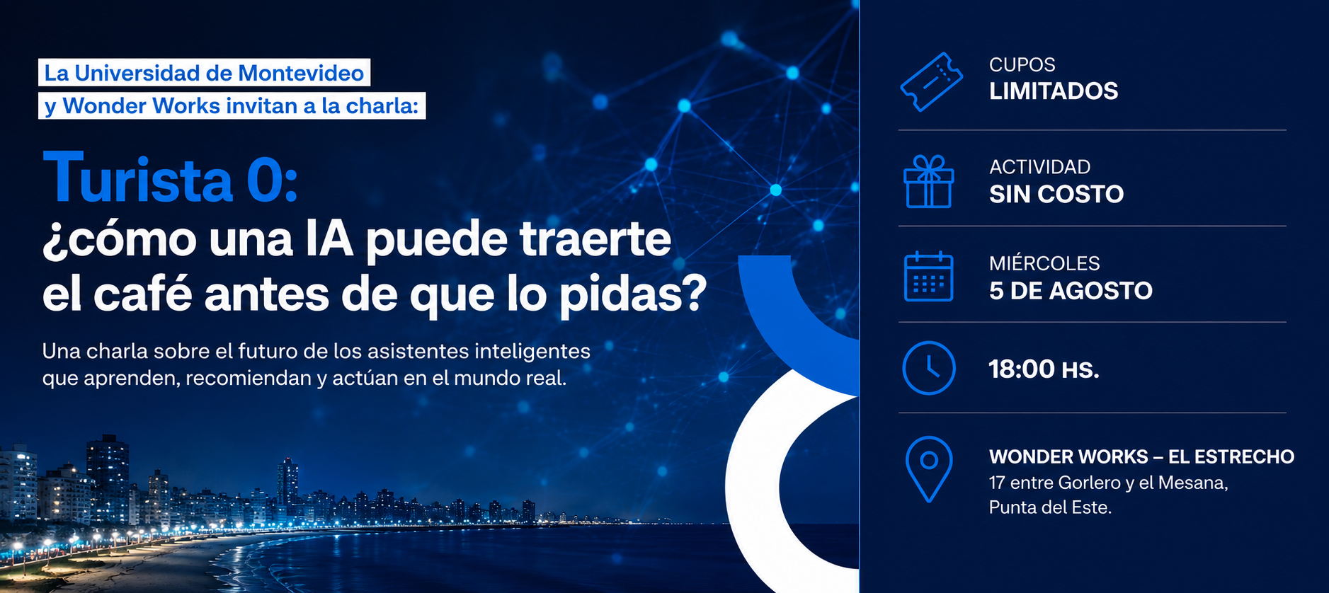 Turista 0: ¿cómo una IA puede traerte el café antes de que lo pidas?