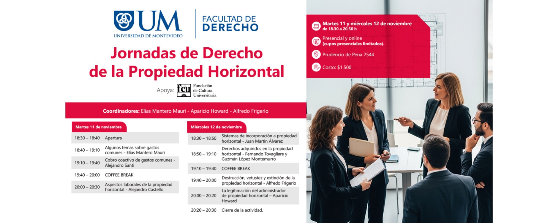 Jornadas de Derecho de la Propiedad Horizontal
