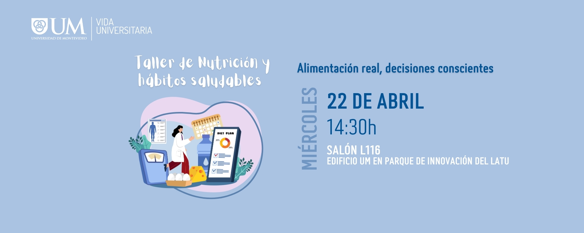 Taller de Nutrición y hábitos saludables
