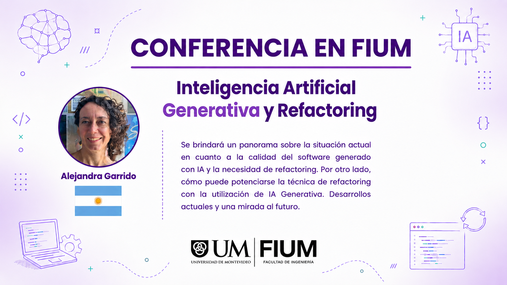 Conferencia en FIUM- Inteligencia Artificial Generativa y Refactoring