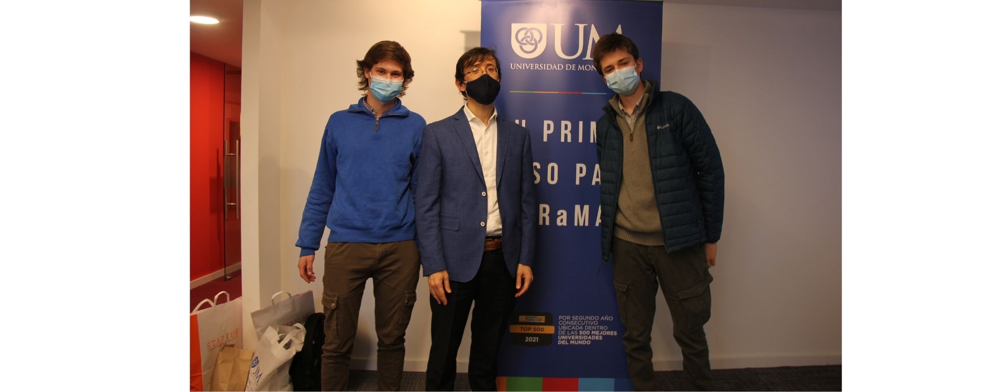 Valentín Echeverría y Gastón Roig del Liceo N° 1 de Salto (IPOL)