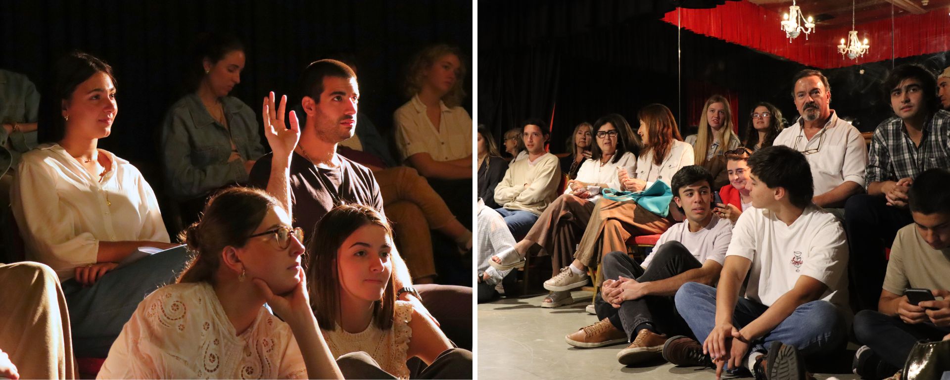 reguntas, respuestas y diálogo