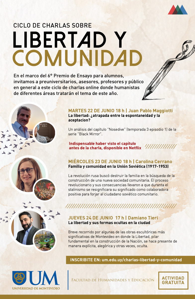 CICLO DE CHARLAS SOBRE LIBERTAD Y COMUNIDAD 