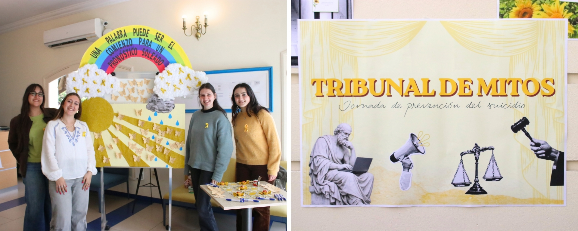 Estudiantes de Psicología organizaron una jornada de prevención del suicidio
