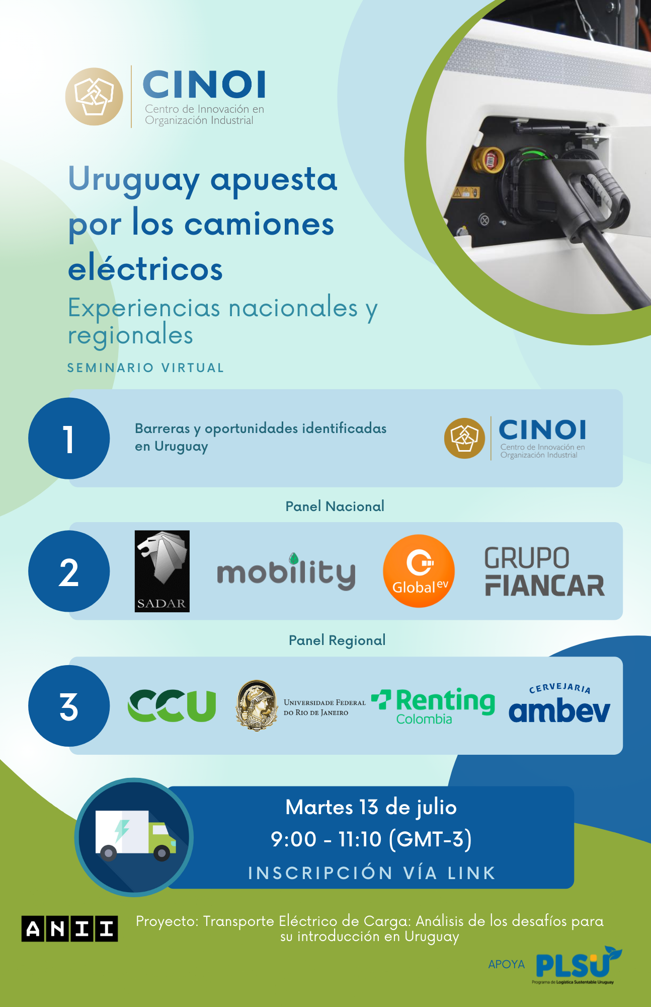 Uruguay apuesta por los camiones eléctricos