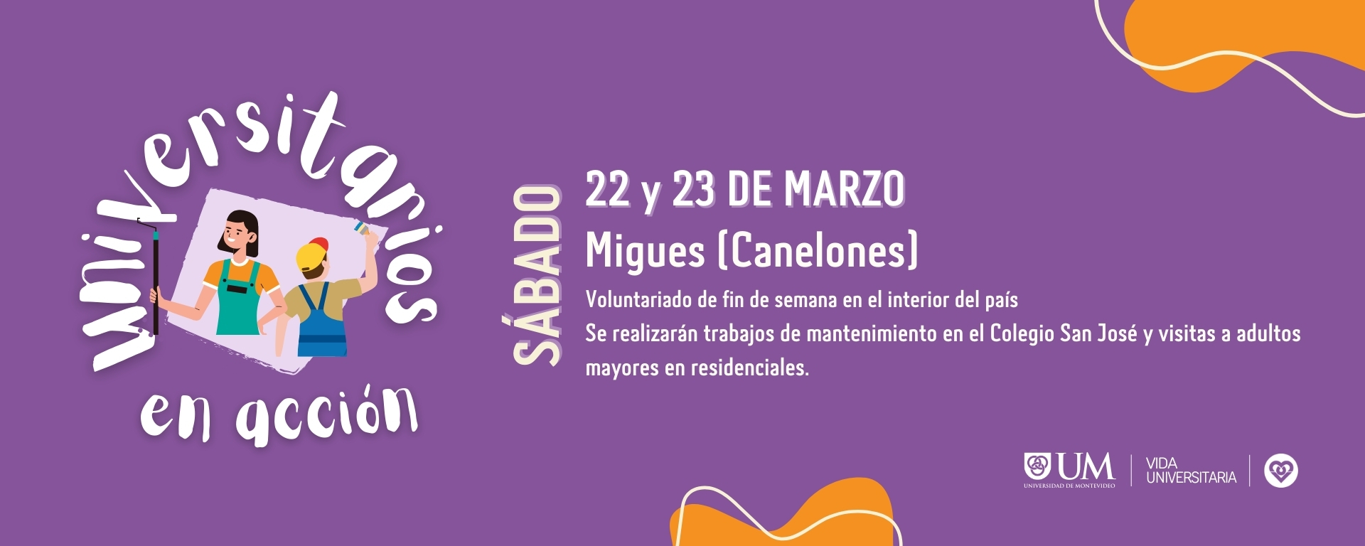 Universitarios en acción: voluntariado en el interior del país | UM