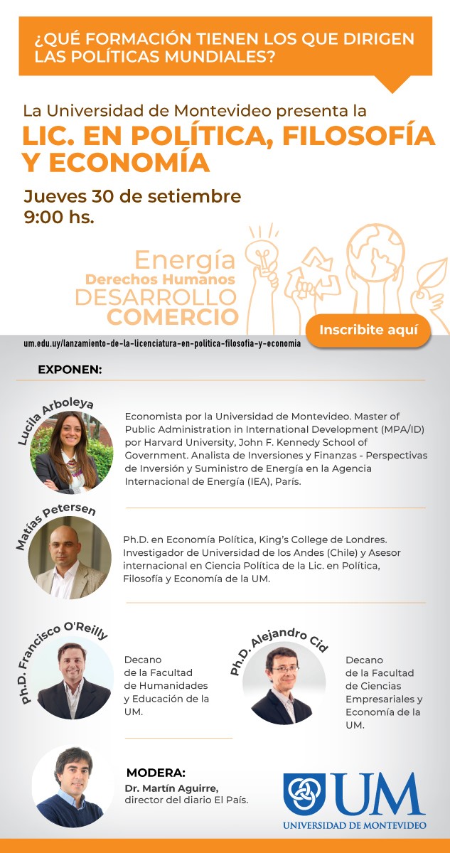 Invitación al evento de lanzamiento