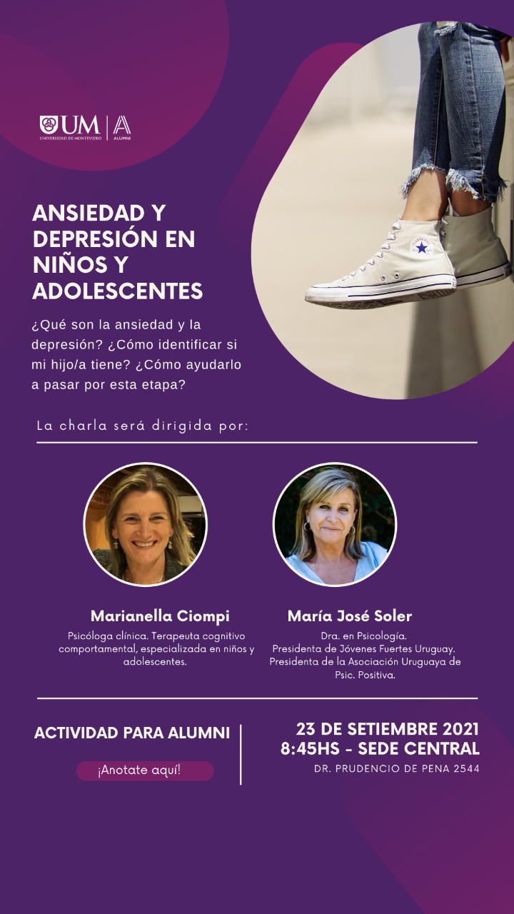 Ansiedad y depresión en niños y adolescentes