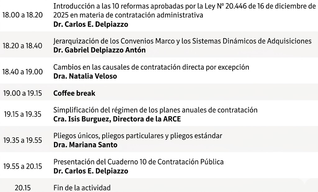 Jornada de actualización en contratación administrativa