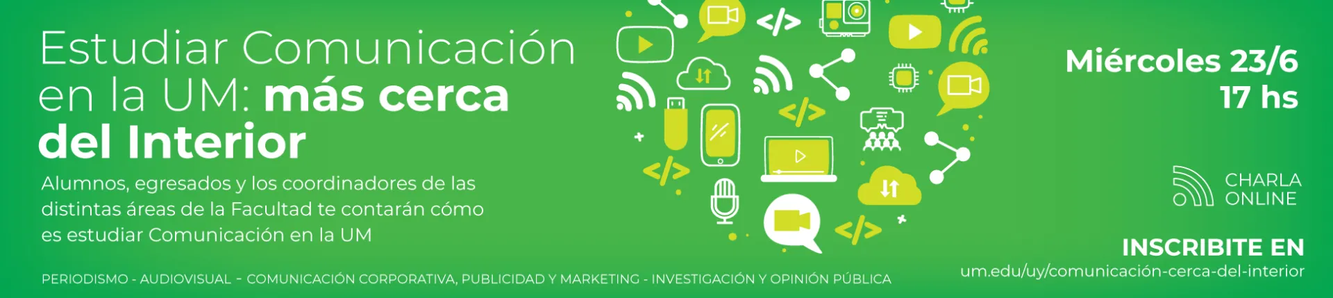 Anotate a la Charla sobre Comunicación