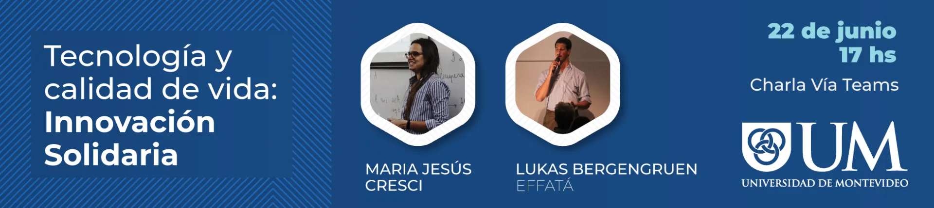 Anotate a la charla sobre Tecnología y calidad de vida