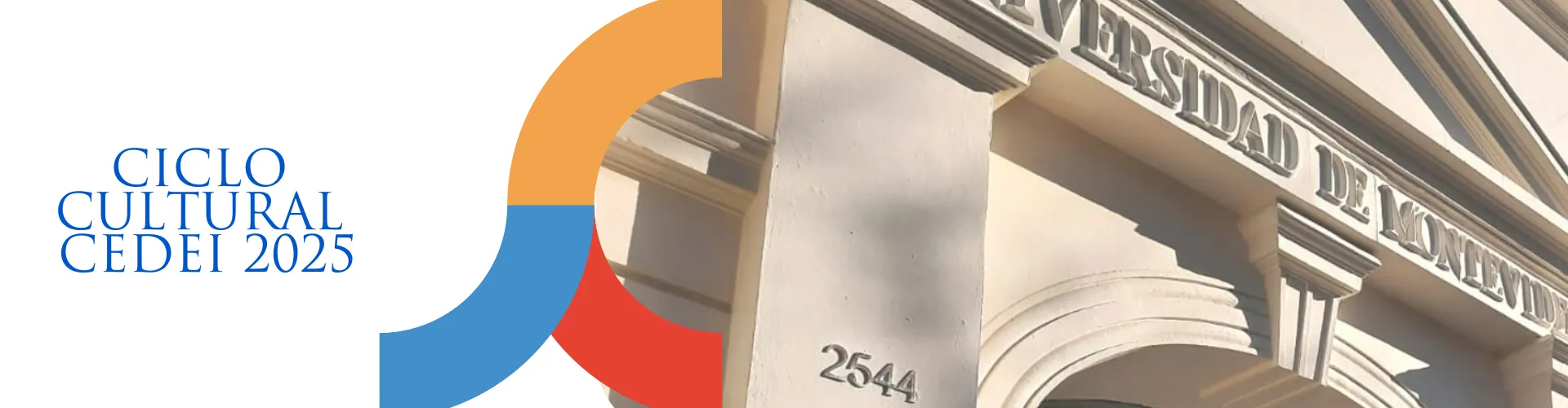 Banner provisorio Ciclo Cultural CEDEI 2025