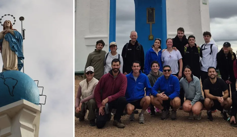 Peregrinación de 56km hasta el Verdún con Vida Universitaria y Capellanía Peregrinación de 56km hasta el Verdún con Vida Universitaria y Capellanía