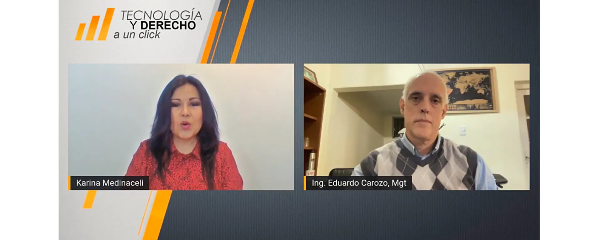 Nuevos paradigmas de la digitación, print de pantalla de Facebook Live, con Dra. Karina Medinaceli y Eduardo Carozo Nuevos paradigmas de la digitación, print de pantalla de Facebook Live, con Dra. Karina Medinaceli y Eduardo Carozo