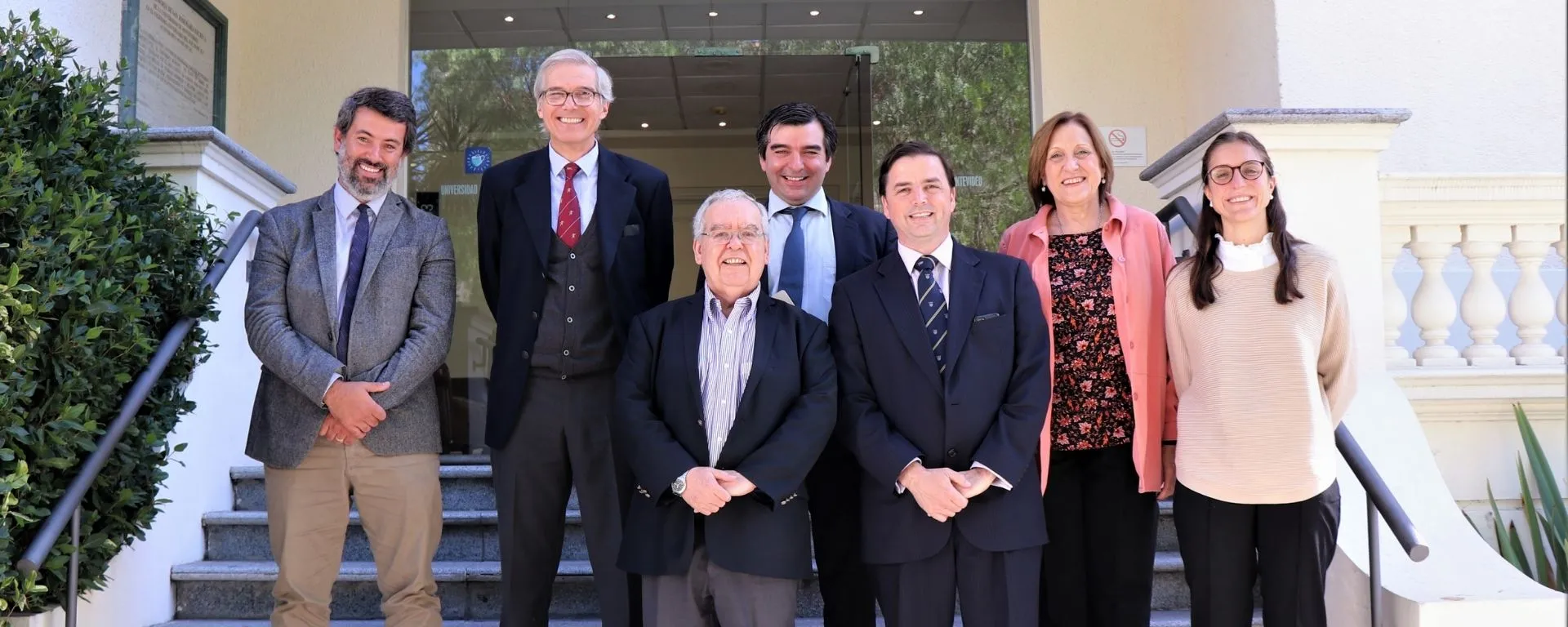 foto de portada, La UM firmó convenio con Fundación Sophia. Autoridades de UM y F. Sophia. foto de portada, La UM firmó convenio con Fundación Sophia