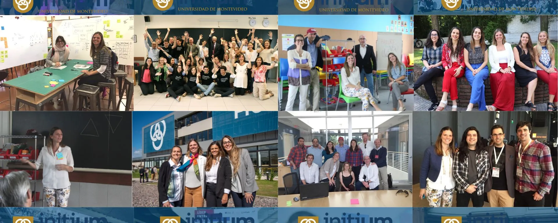 Portada Initium en ocho años, collage de fotos de Initium Portada Initium en ocho años, collage de fotos de Initium