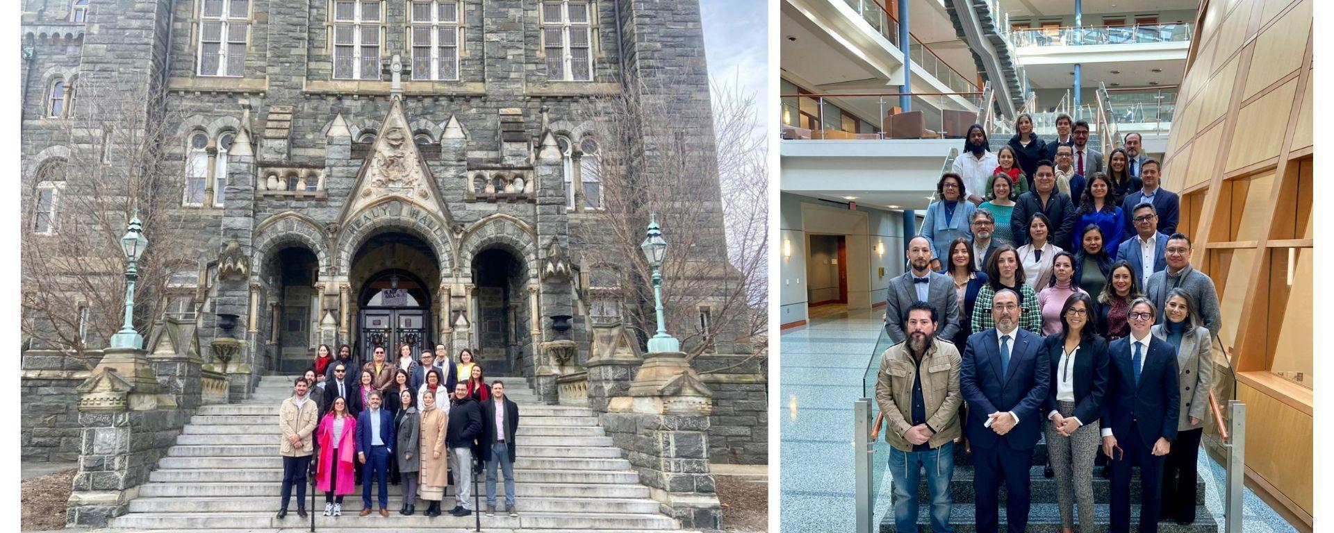 Diploma in Governance CAF-UM student represented Uruguay at Georgetown University