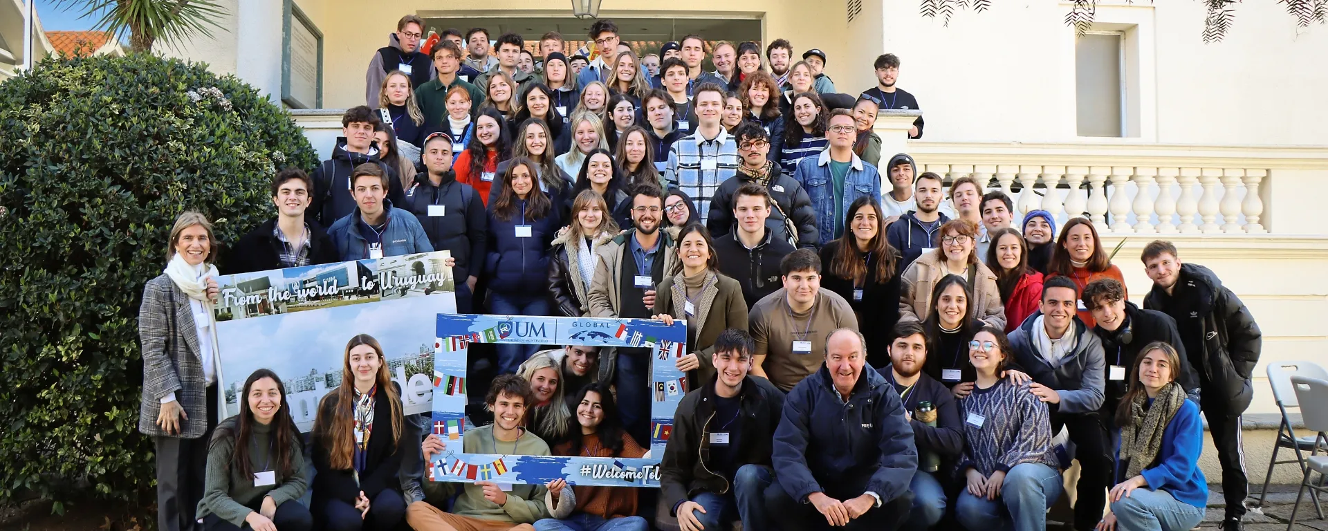 Llegaron alumnos de 16 nacionalidades distintas a la UM este segundo semestre Llegaron alumnos de 16 nacionalidades distintas a la UM este segundo semestre