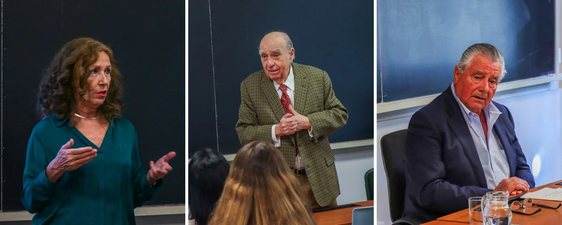 Sanguinetti, De Posadas y Moreira dialogaron con alumnos de Política, Filosofía y Economía Sanguinetti, De Posadas y Moreira dialogaron con alumnos de Política, Filosofía y Economía