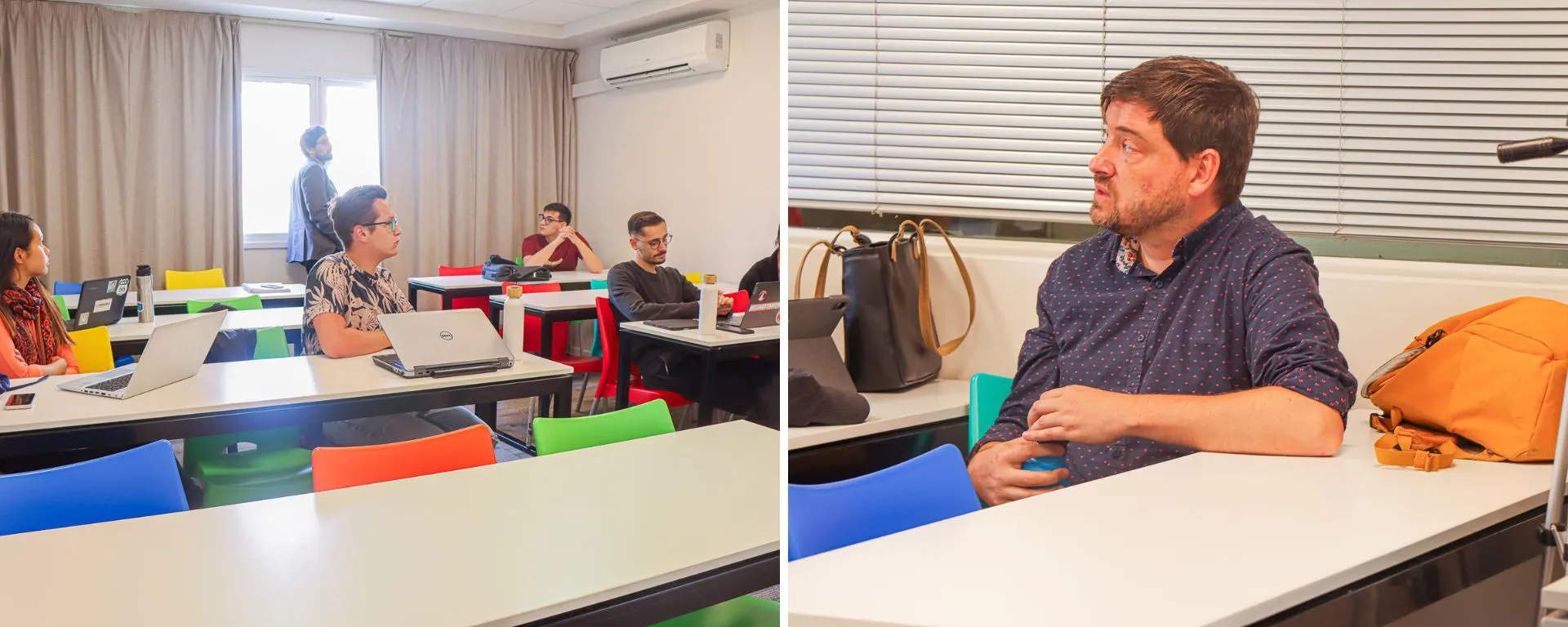 Matthew Hawkins, Dr. en Antropología, dictó una clase en la UM Matthew Hawkins, Dr. en Antropología, dictó una clase en la UM