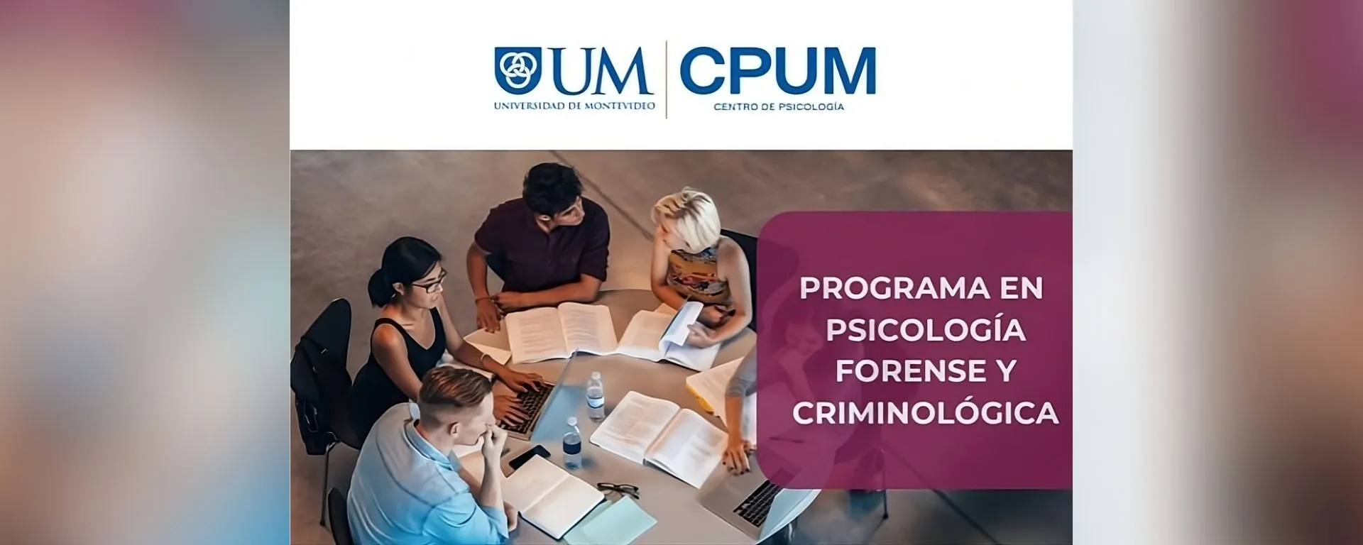 Se lanza el Programa de Psicología Forense y Criminológica Se lanza el Programa de Psicología Forense y Criminológica