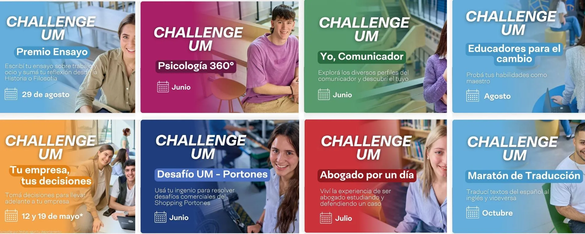 Comienzan los Challenges UM para preuniversitarios Comienzan los Challenges UM para preuniversitarios