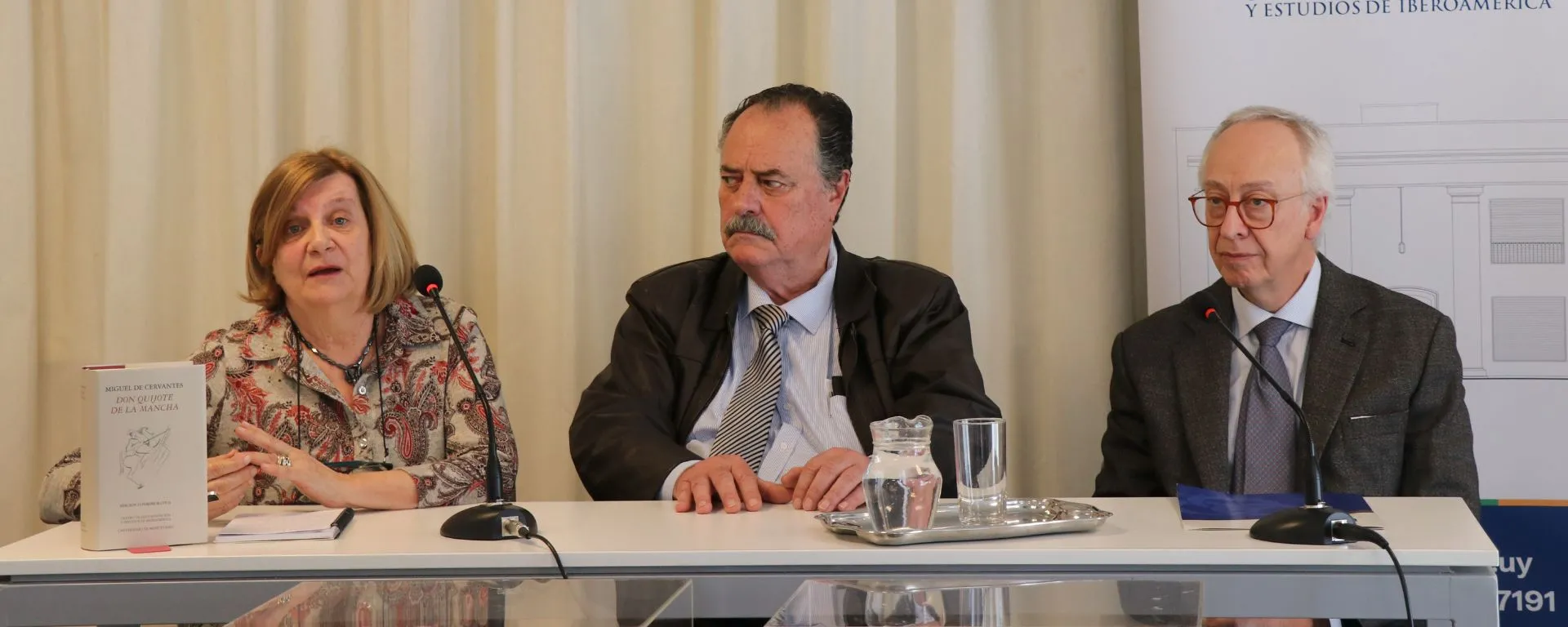 Se presentó la tercera edición uruguaya de El Quijote de la Mancha Se presentó la tercera edición uruguaya de El Quijote de la Mancha